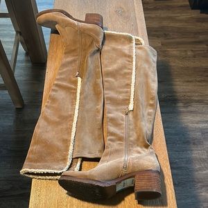 Vince Camute over the knee suede boots 👢